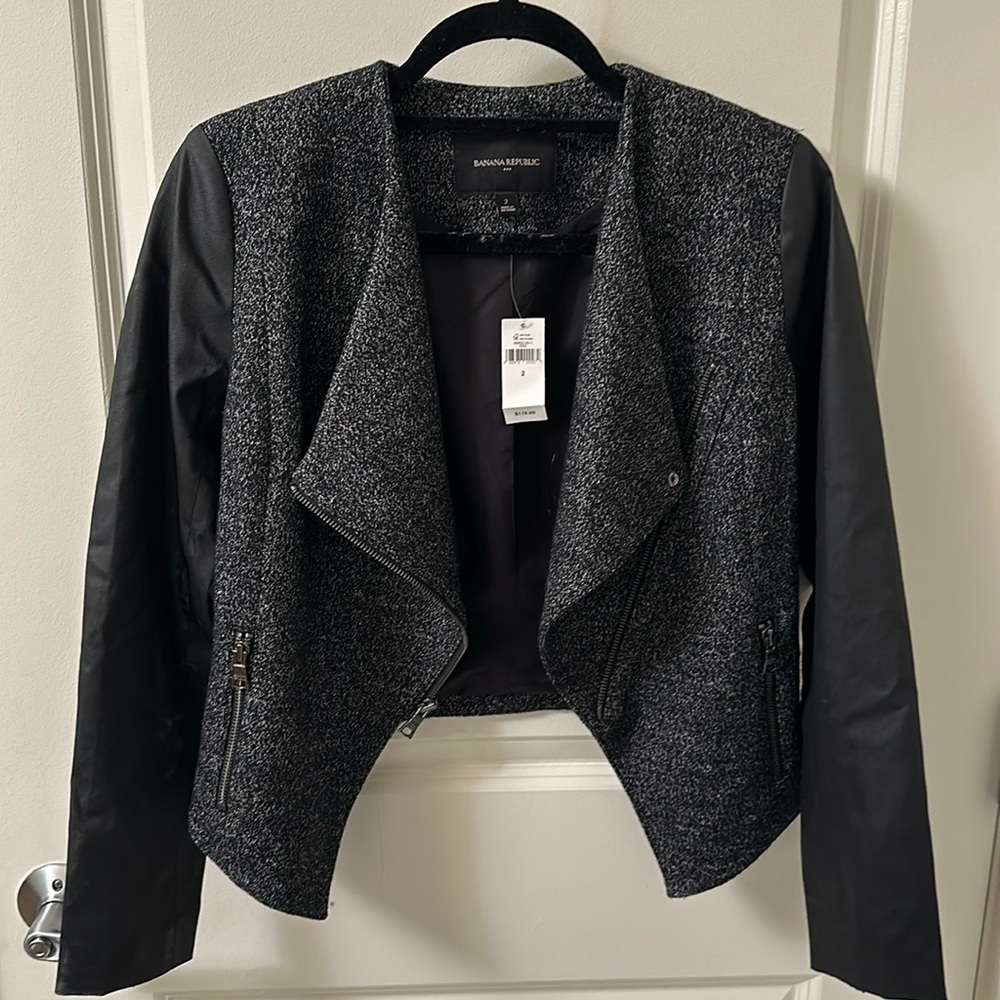 Banana Republic Cropped Jacket